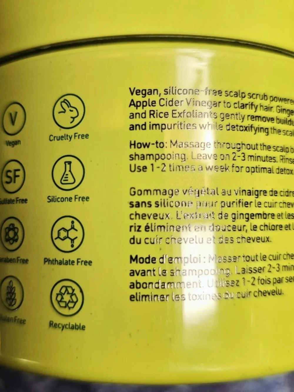 Fekkai Apple Cider Detox Scalp Scrub 7.5floz/220ml